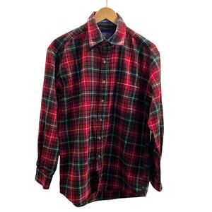 Pendleton 100% Wool USA Lodge Shirt/Jacket Red Plaid O'Neill TartanSize Medium